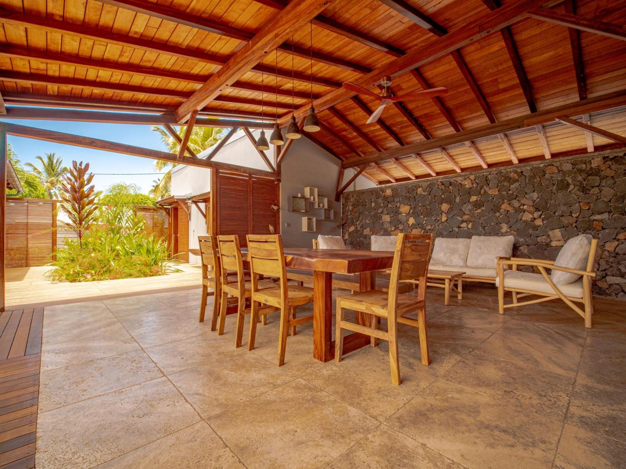 La Kaz Veloutier - Villa 4 Chambres Avec Piscine La Saline Le Bains Ngoại thất bức ảnh