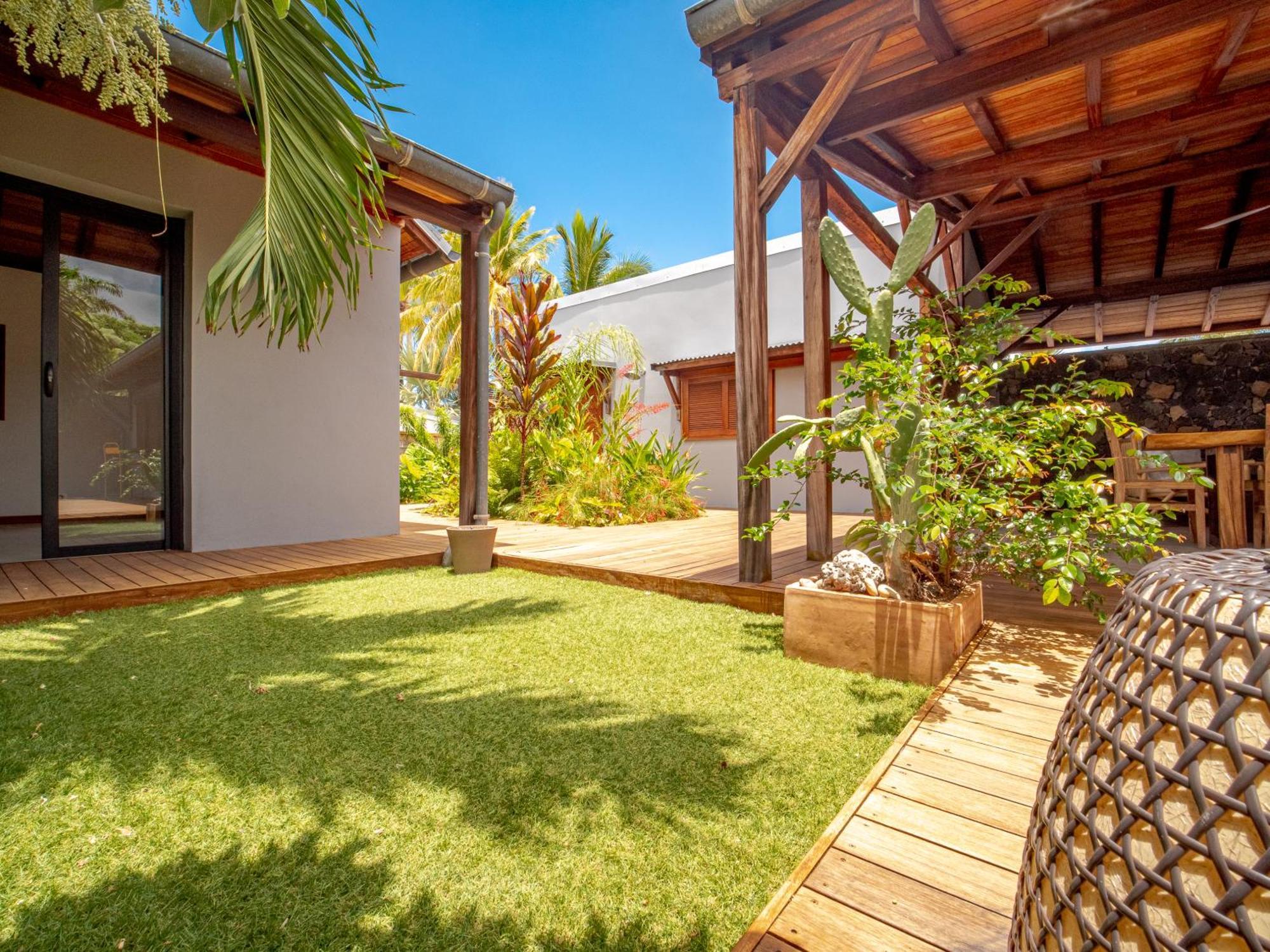 La Kaz Veloutier - Villa 4 Chambres Avec Piscine La Saline Le Bains Ngoại thất bức ảnh
