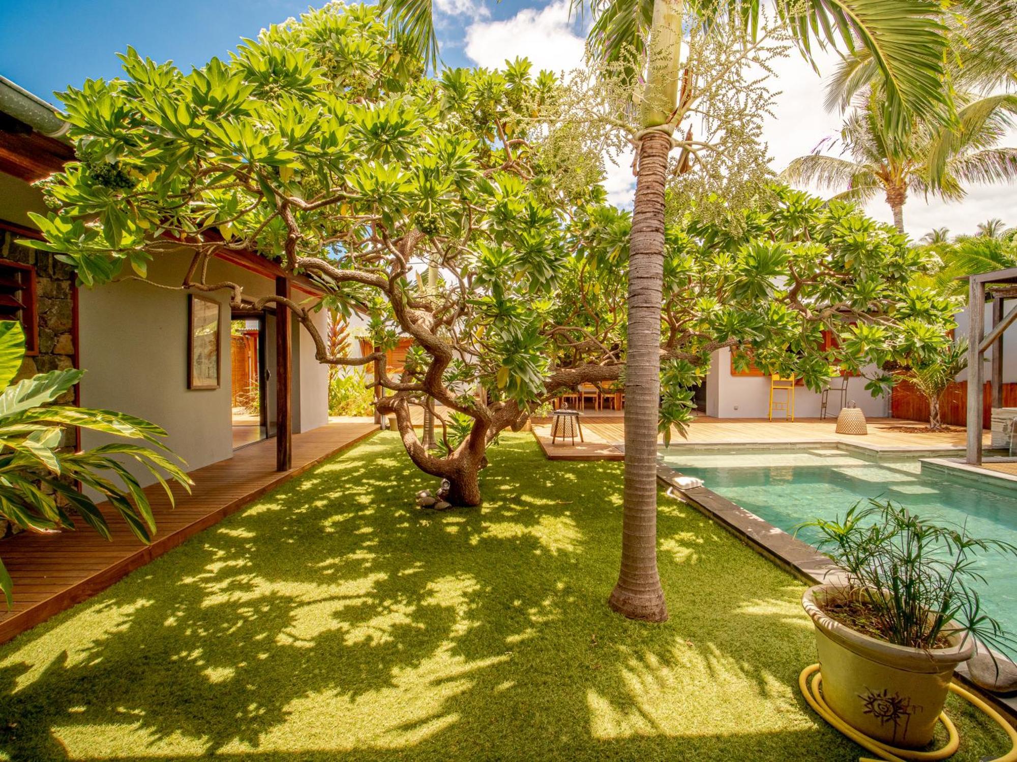 La Kaz Veloutier - Villa 4 Chambres Avec Piscine La Saline Le Bains Ngoại thất bức ảnh